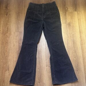 We The Free Jayde Cord Flare Jeans In Brown